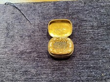 Solid Silver  George III Vinaigrette 1816 by T. Simpson and Son, Birmingham.