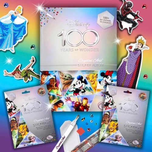 Disney 100 diamond crystal art - disney,
