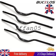 25.4/31.8mm Handlebar 620-780mm Aluminum MTB DH Bike Up 50/60/90/100mm Riser Bar