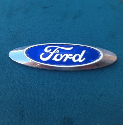 Metal oval blue - metal,