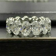 Oval Diamond Full Eternity
