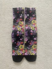 NoBull Project Floral Socks CrossFit RARE DEADSTOCK SOLD OUT M/L NWOT