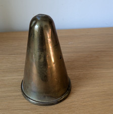 Brass Fuze Cap Cover WWII for