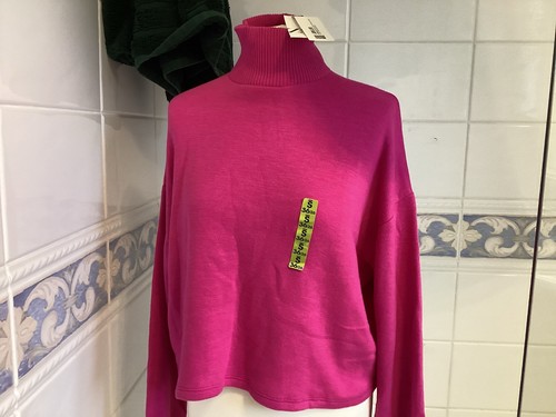 Zara pink roll - pink, neck