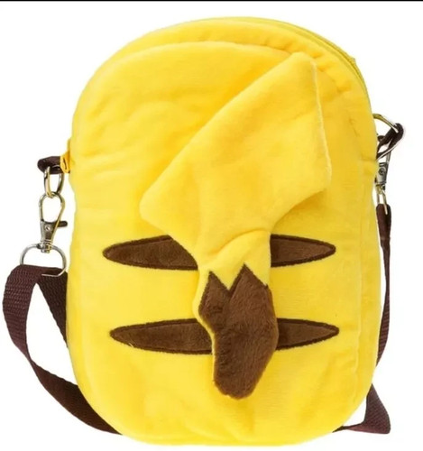 Pikachu plush crossbody bag - pikachu,