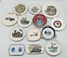 JOB LOT VINTAGE CERAMIC MINI TRINKET PIN DISHES.  WEDGWOOD.SANDLAND WARE & OTHER