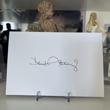 David Attenborough Signed