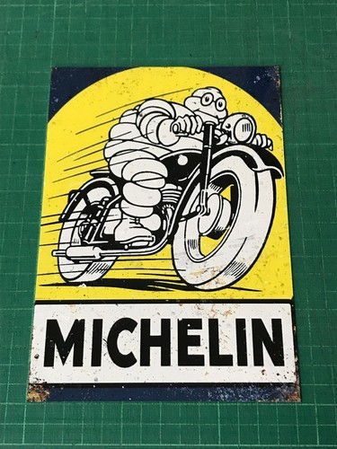 Motorbike metal sign print man - motorbike,
