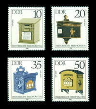 DDR / GDR / East Germany - Old Post boxes / Mail boxes - 1985 - MNH** Very Fine 