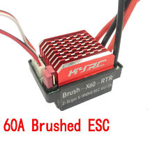 Two-Way 60A Brushed Electric Speed Controller ESC for 1/10 RC Car Crawler i