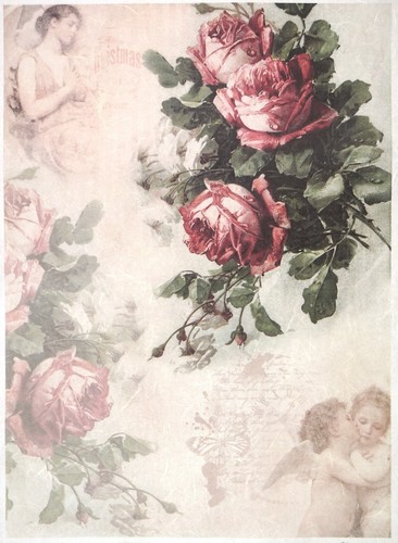 Rice paper for decoupage - rice,