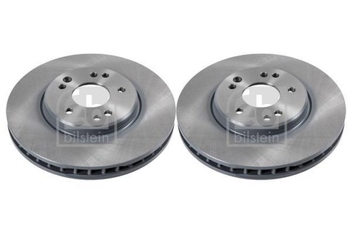 Pair front brake discs - front, for