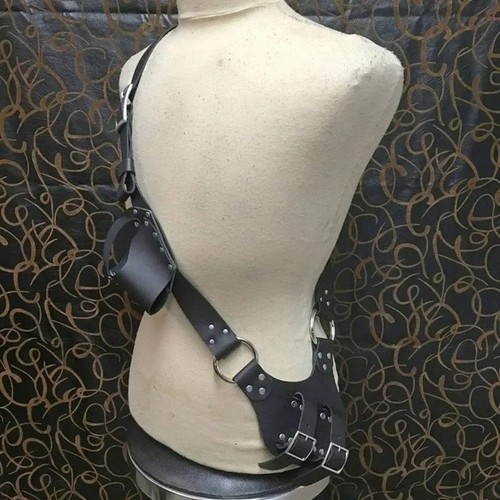 Pirate leather strap - pirate, costume