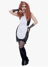 Smiffys Rocky Horror Picture Show Magenta Costume With Forever Young Red Wig