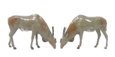 BRITAINS #933 LEAD ZOO ELAND BULLS