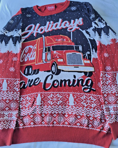 Coca cola christmas jumper - cola,