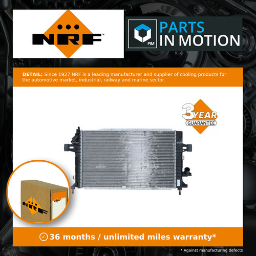 Radiator fits vauxhall - fits,