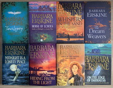 Barbara Erskine 8 Hardback Book Bundle - First Editions - Very Good Condition
