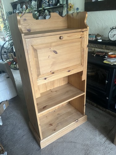 Pine writing bureau - writing,