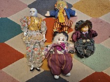 Vintage Pierrot Clown Dolls