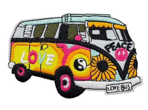 Bulli hippie bus love peace - hippie,