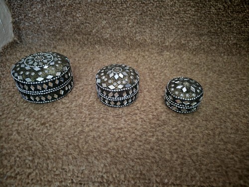 Vintage indian nesting - indian, trinket