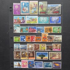 Zambia, A Selection Of 41 Used