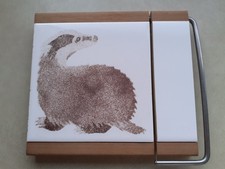 Vintage Wood Wot Knot Badger