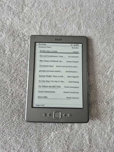 Amazon kindle 4th - kindle,