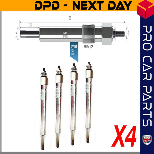 Glow plug fits isuzu - isuzu, nkr