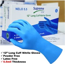 DISPOSABLE NITRILE GLOVES