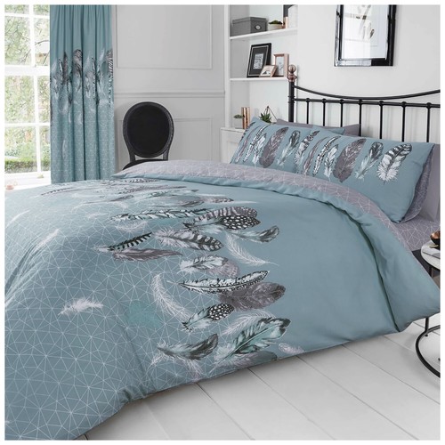 Printed duvet cover - duvet, reversible