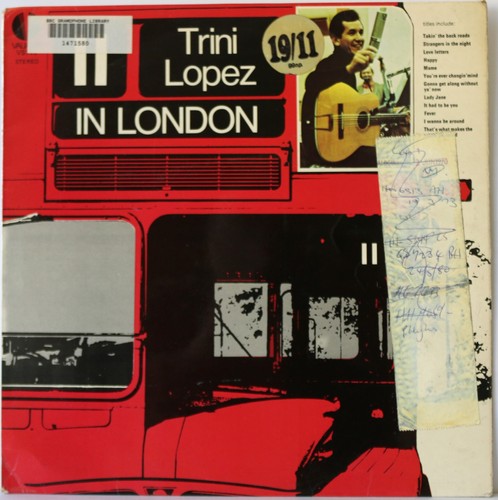 Trini lopez london - trini,