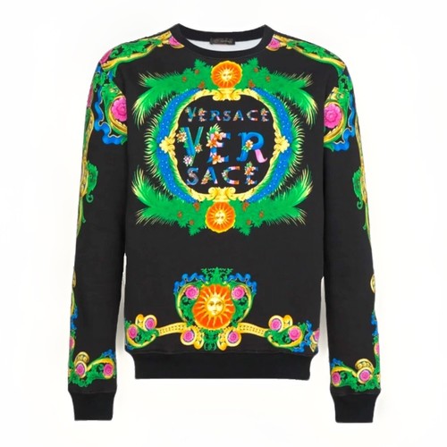 Versace beverly palm sweater - beverly,