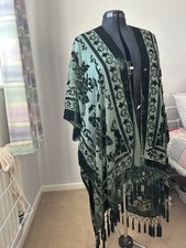 Dark Green Devore Velvet