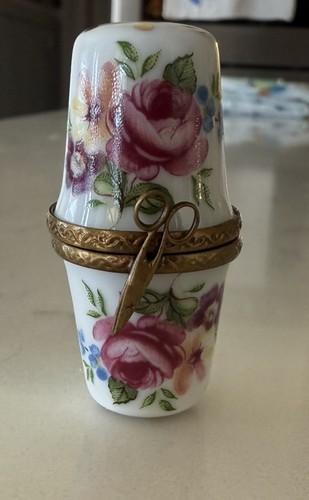 Limoges rose floral - rose,