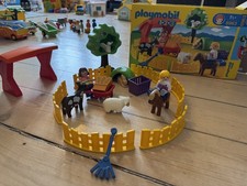 Playmobil 1-2-3 Petting Zoo