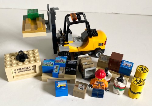 Lego forklift truck - lego, &