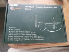 Skyzone SKY01 FPV Goggles 5.8GHz Diversity RX / RC Quadcopter Plane Fatshark 