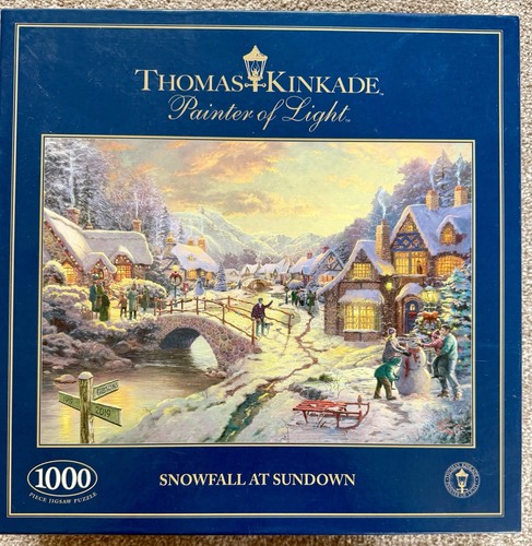 Thomas kinkade snowfall - kinkade,