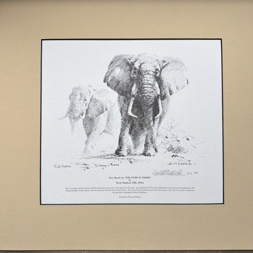 David shepherd signed - david,