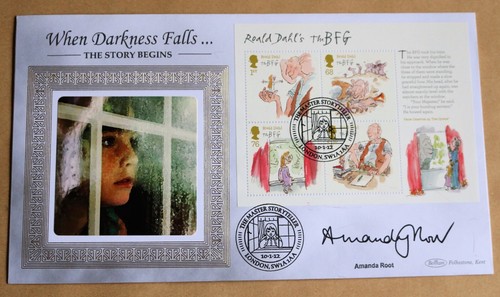 Roald dahl 2012 benham fdc - roald,