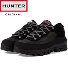 HUNTER EXPLORER Mens Leather Waterproof Walking Hiking Trail Ankle Shoes Size