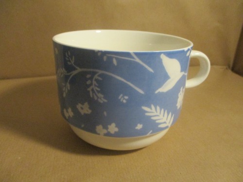 Sainsburys home blue floral - blue,