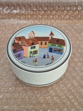 Villeroy & Boch Design Naif Trinket Box Porcelain Round 4" Lidded