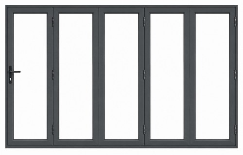 Aluminium bifold doors - aluminium,
