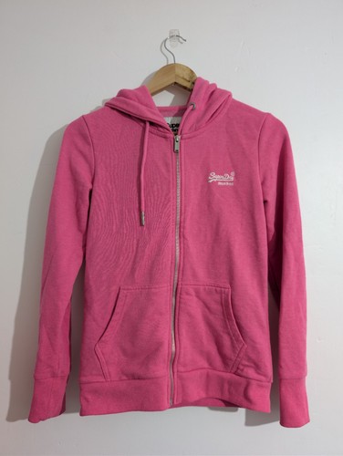 Superdry orange label - label, zip