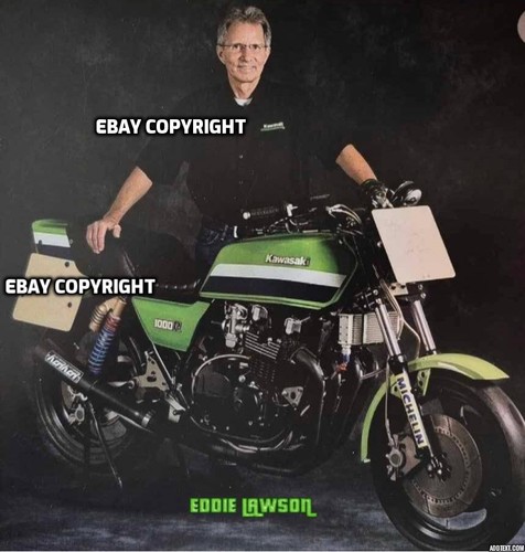Eddie lawson with the kawasaki - eddie,