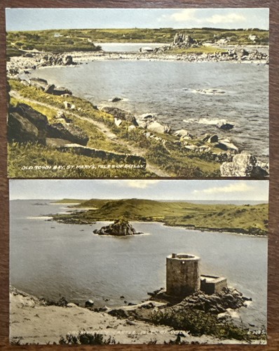 Scilly isles postcards - scilly,