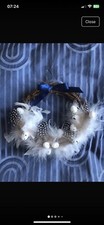 Mini Easter Feather Wreath